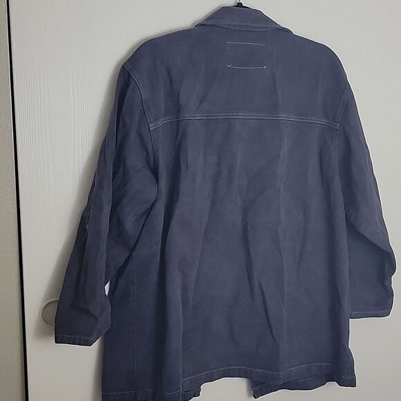Men's Gray Cargo Jacket - Picture 4 of 4